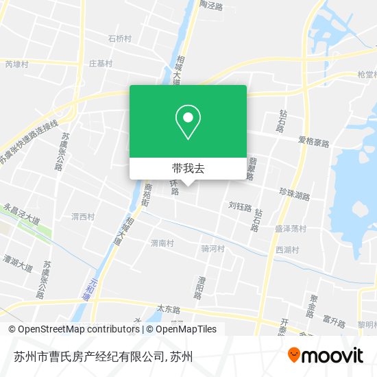 苏州市曹氏房产经纪有限公司地图