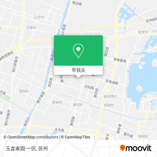 玉盘家园-一区地图