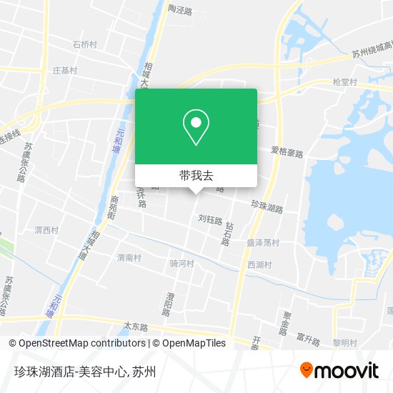 珍珠湖酒店-美容中心地图