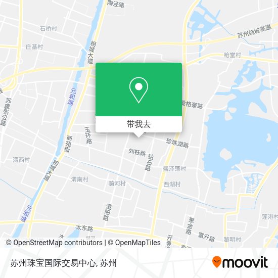 苏州珠宝国际交易中心地图