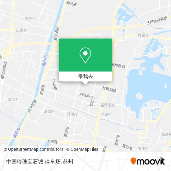中国珍珠宝石城-停车场地图