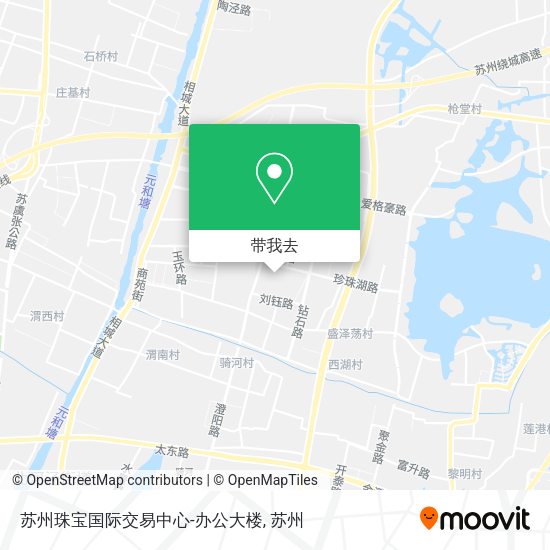 苏州珠宝国际交易中心-办公大楼地图