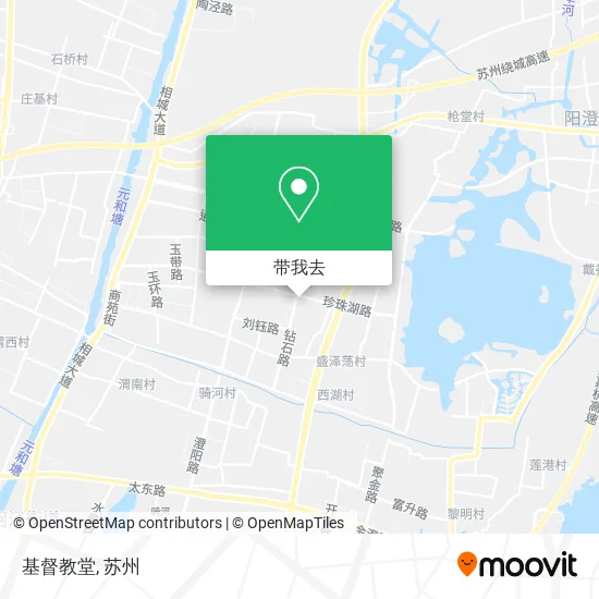 基督教堂地图