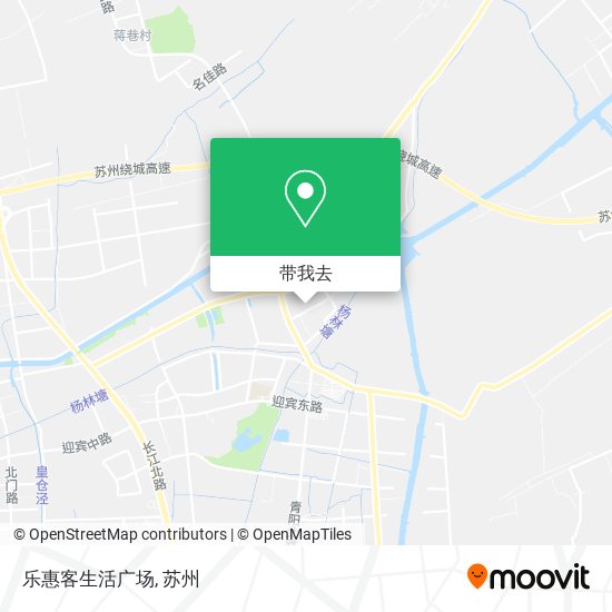 乐惠客生活广场地图