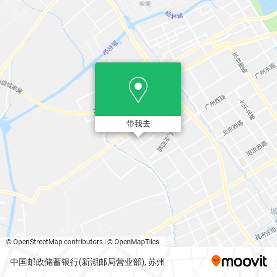 中国邮政储蓄银行(新湖邮局营业部)地图