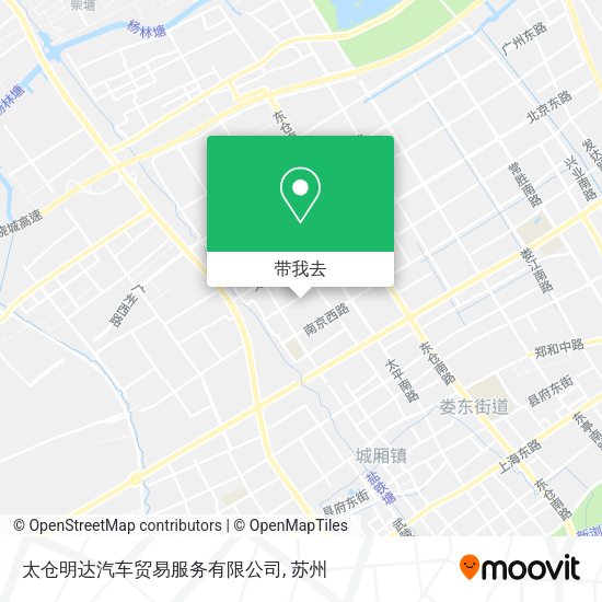 太仓明达汽车贸易服务有限公司地图