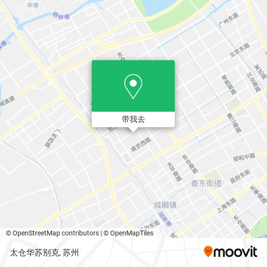 太仓华苏别克地图