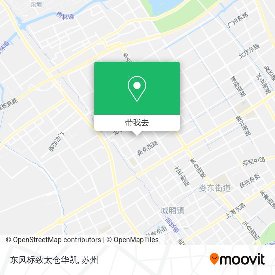 东风标致太仓华凯地图
