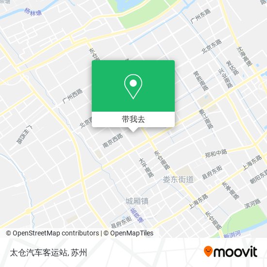 太仓汽车客运站地图