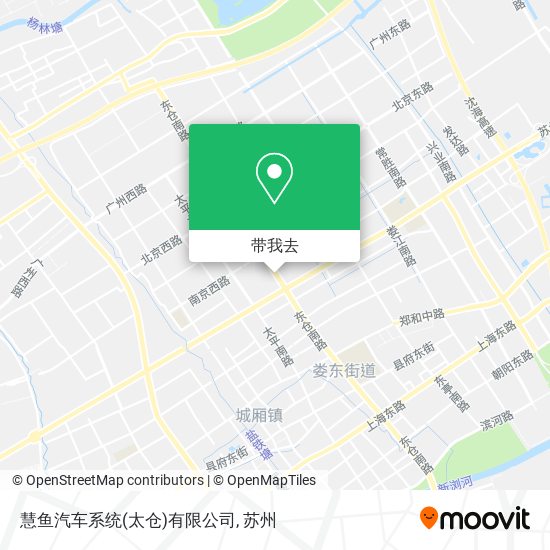 慧鱼汽车系统(太仓)有限公司地图