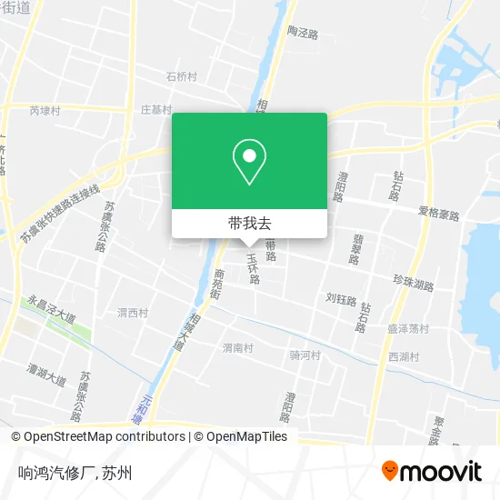 响鸿汽修厂地图