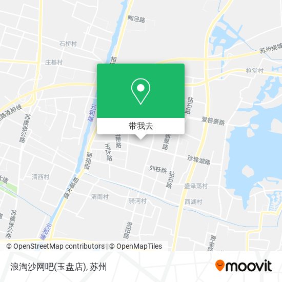 浪淘沙网吧(玉盘店)地图