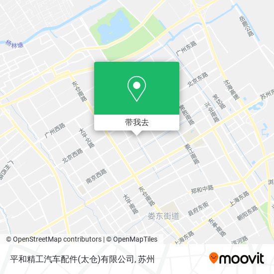 平和精工汽车配件(太仓)有限公司地图