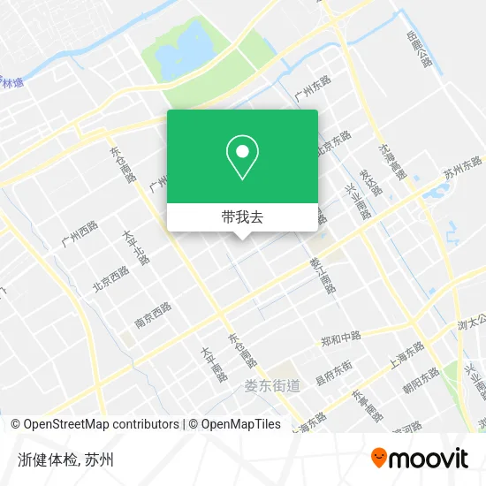 浙健体检地图