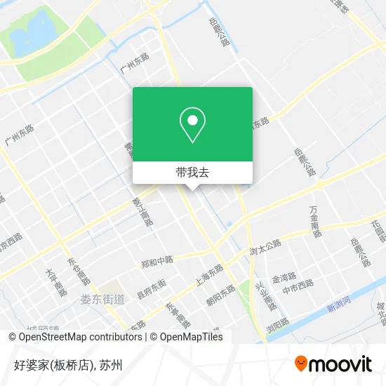 好婆家(板桥店)地图