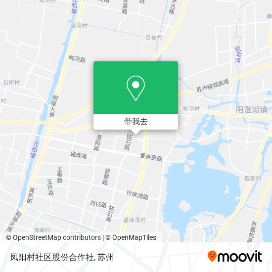 凤阳村社区股份合作社地图