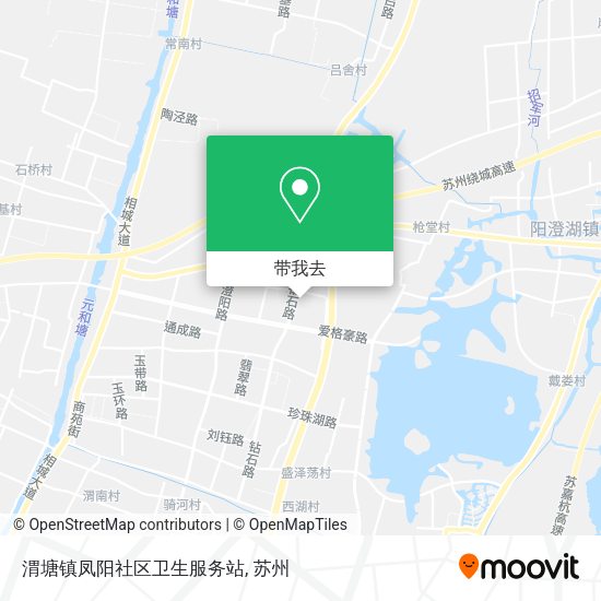 渭塘镇凤阳社区卫生服务站地图