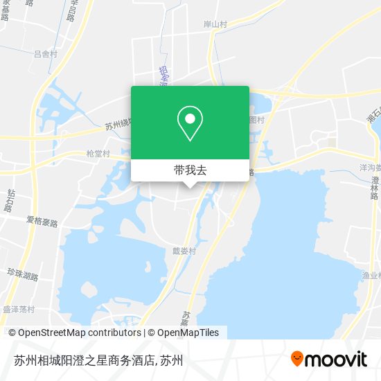 苏州相城阳澄之星商务酒店地图