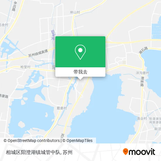 相城区阳澄湖镇城管中队地图