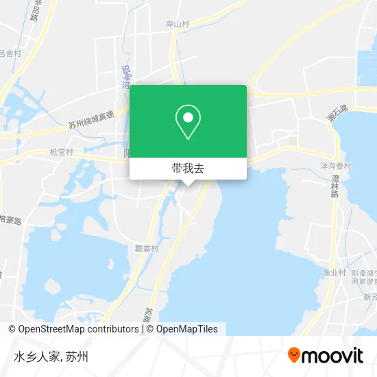 水乡人家地图