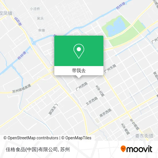 佳格食品(中国)有限公司地图