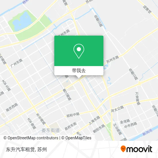 东升汽车租赁地图