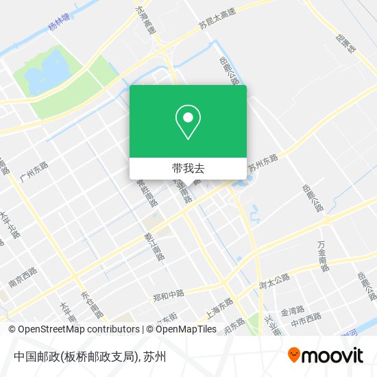 中国邮政(板桥邮政支局)地图