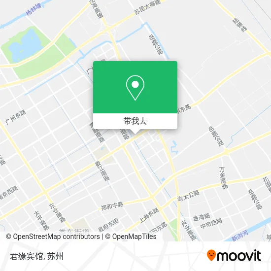 君缘宾馆地图