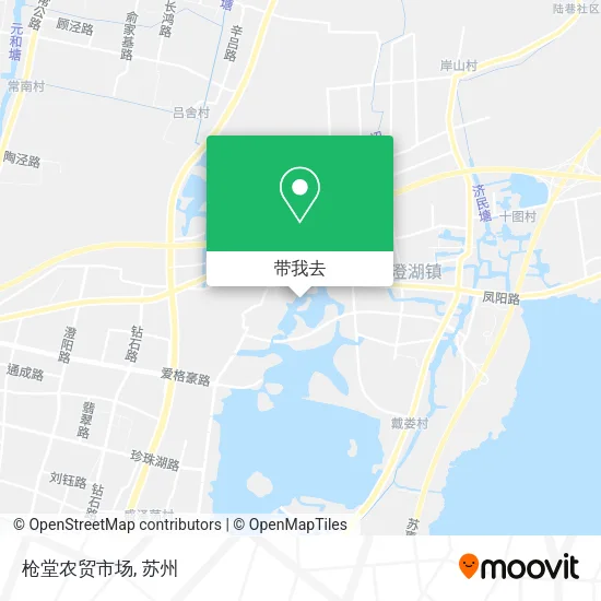 枪堂农贸市场地图