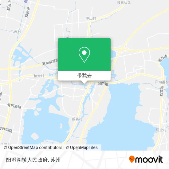 阳澄湖镇人民政府地图
