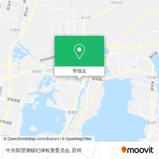 中共阳澄湖镇纪律检查委员会地图