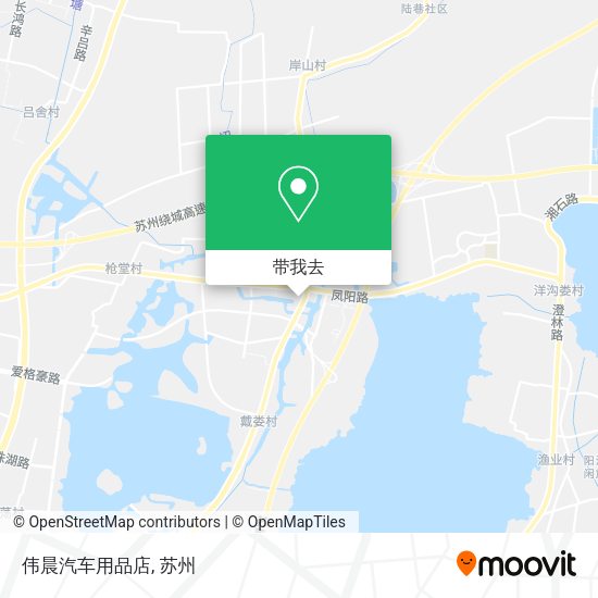 伟晨汽车用品店地图