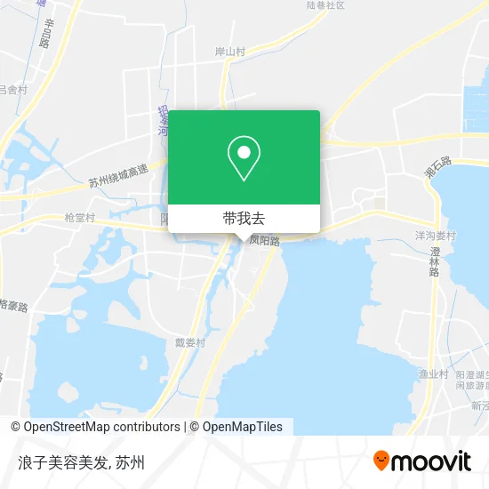 浪子美容美发地图