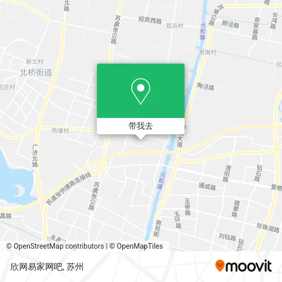 欣网易家网吧地图
