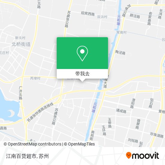 江南百货超市地图