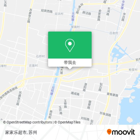 家家乐超市地图