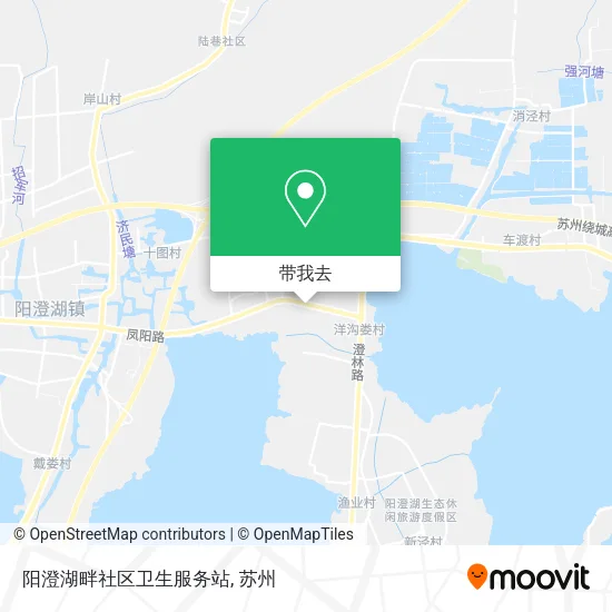 阳澄湖畔社区卫生服务站地图