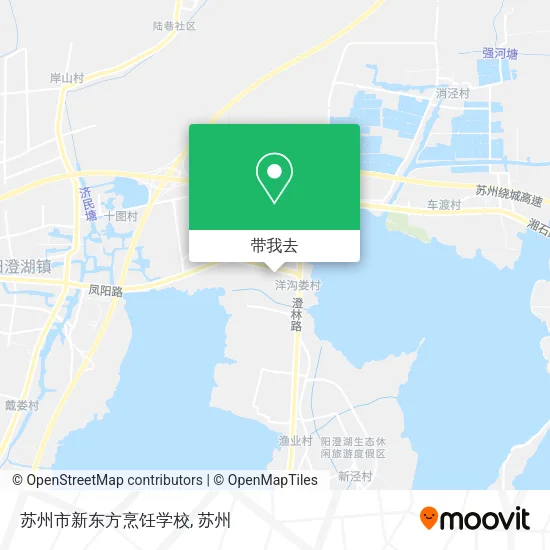 苏州市新东方烹饪学校地图