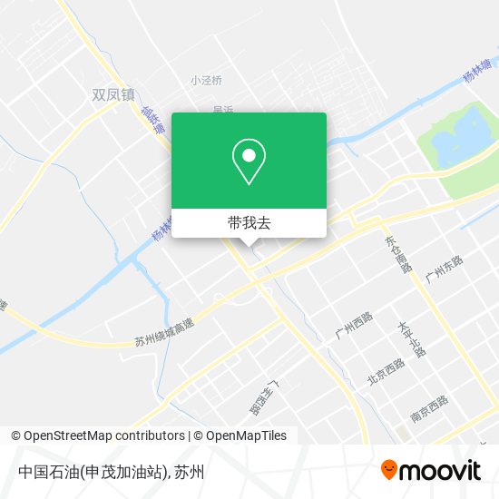 中国石油(申茂加油站)地图