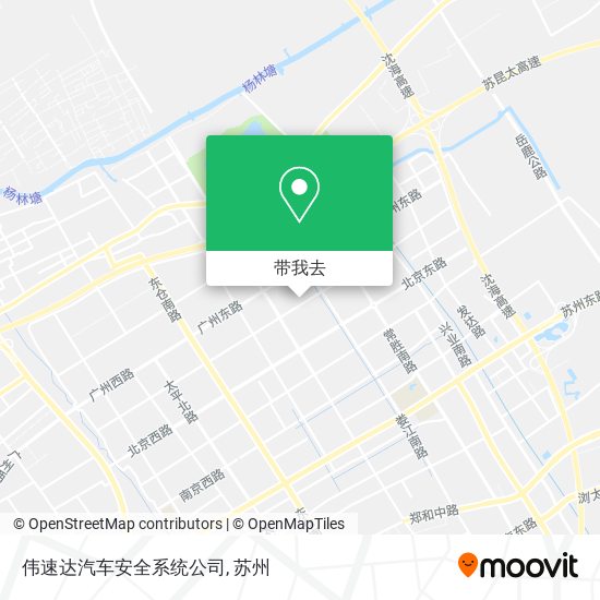 伟速达汽车安全系统公司地图