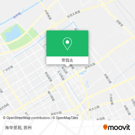 海华景苑地图