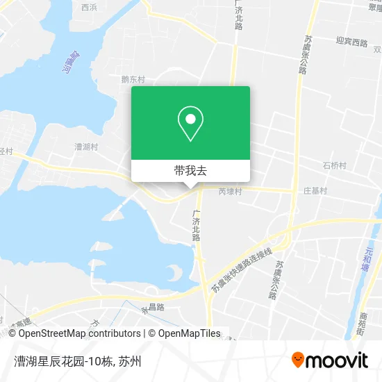 漕湖星辰花园-10栋地图