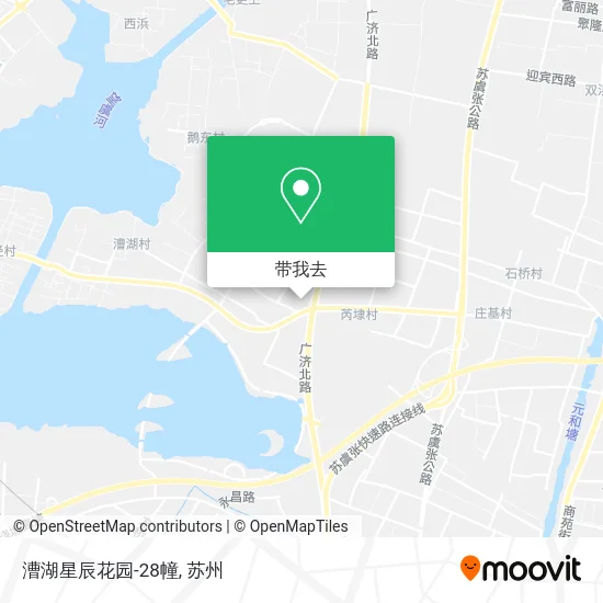 漕湖星辰花园-28幢地图