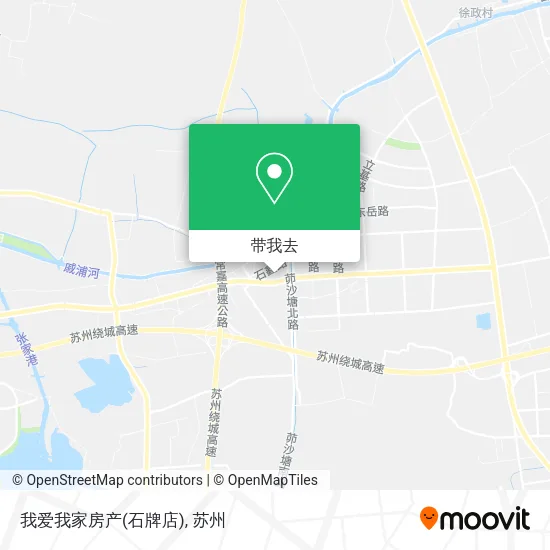 我爱我家房产(石牌店)地图