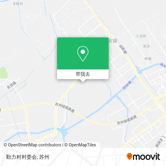 勤力村村委会地图