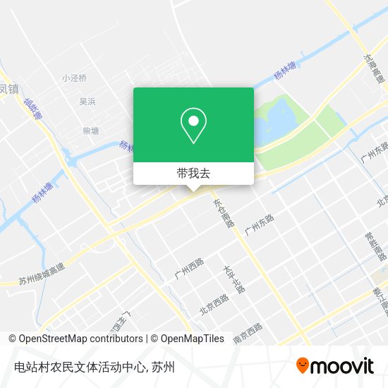 电站村农民文体活动中心地图