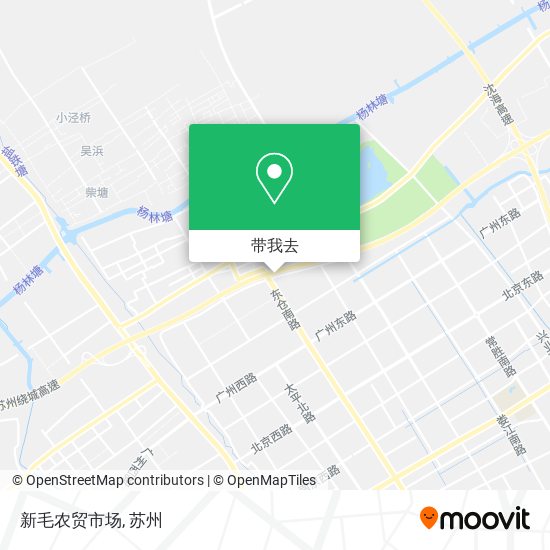 新毛农贸市场地图