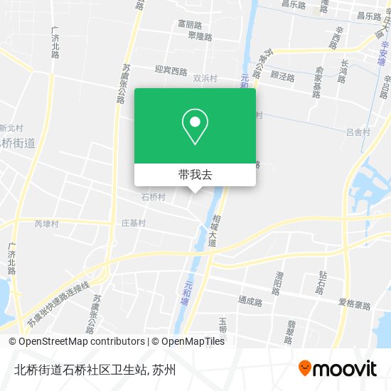 北桥街道石桥社区卫生站地图