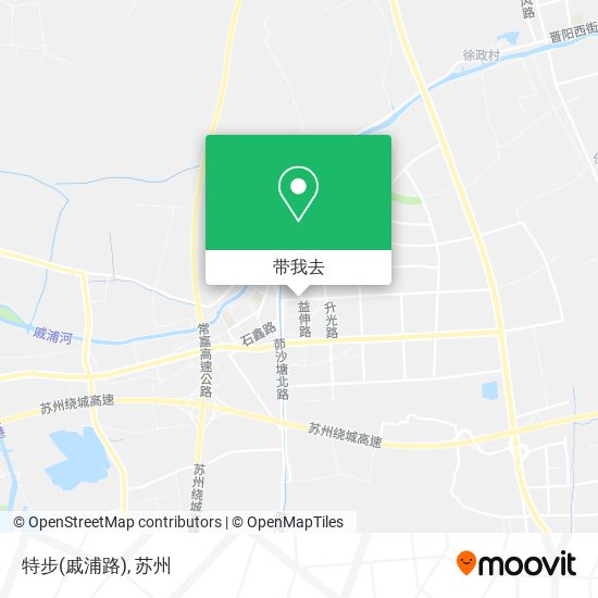特步(戚浦路)地图