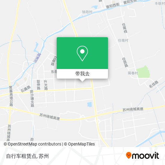 自行车租赁点地图